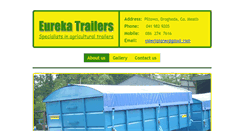 Desktop Screenshot of eurekatrailers.com